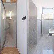 shower box glass