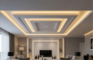 Plafon-Gypsum-Minimalis-Mewah | Mitrakreasiutama.com : Mitra Kreasi Utama ~ ACP Kusen Aluminium kaca Teralis Pagar Gypsum tangga Murah Pekanbaru plafonbertingkat