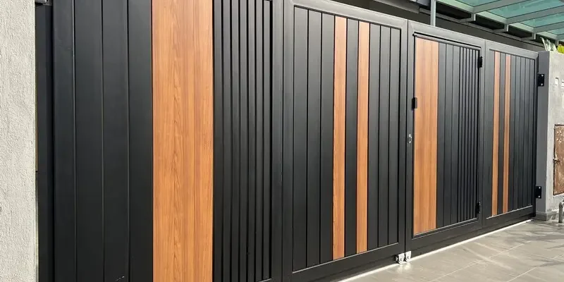 Pagar gerbang aluminium