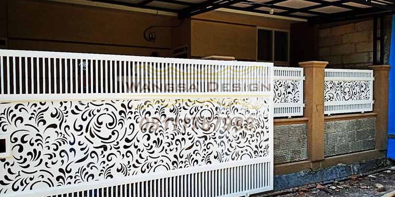 Pagar laser cut